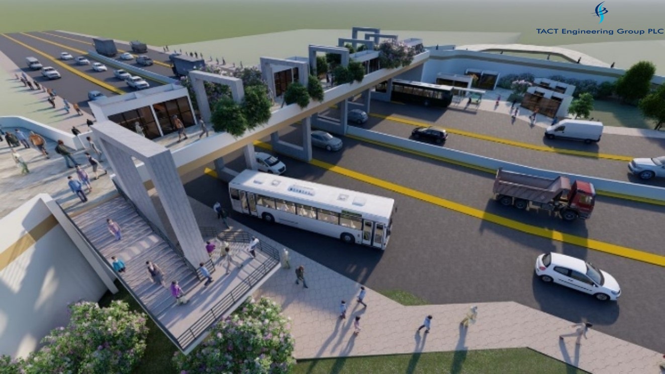 Planning, Detailed Engineering Design and Bidding Document Preparation of 30 Pedestrian Crossing Structures in Addis Ababa